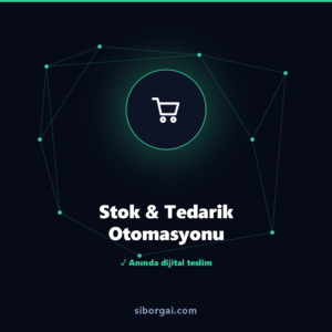 Stok & Tedarik Otomasyonu — siborgai yapay zekâ sistemi