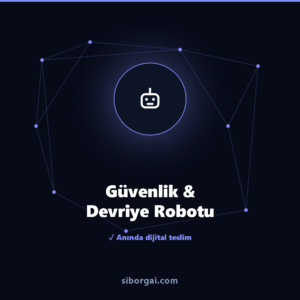 Güvenlik & Devriye Robotu — siborgai yapay zekâ sistemi