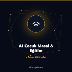 AI Çocuk Masal & Eğitim — siborgai yapay zekâ sistemi