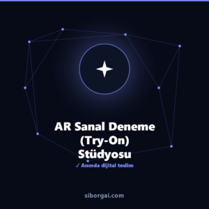 AR Sanal Deneme (Try-On) Stüdyosu — siborgai yapay zekâ sistemi