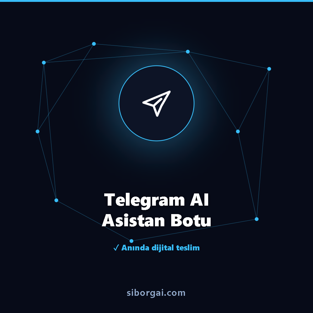 Telegram AI Asistan Botu — siborgai yapay zekâ sistemi
