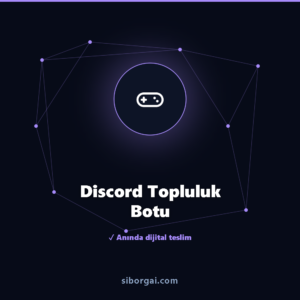 Discord Topluluk Botu — siborgai yapay zekâ sistemi