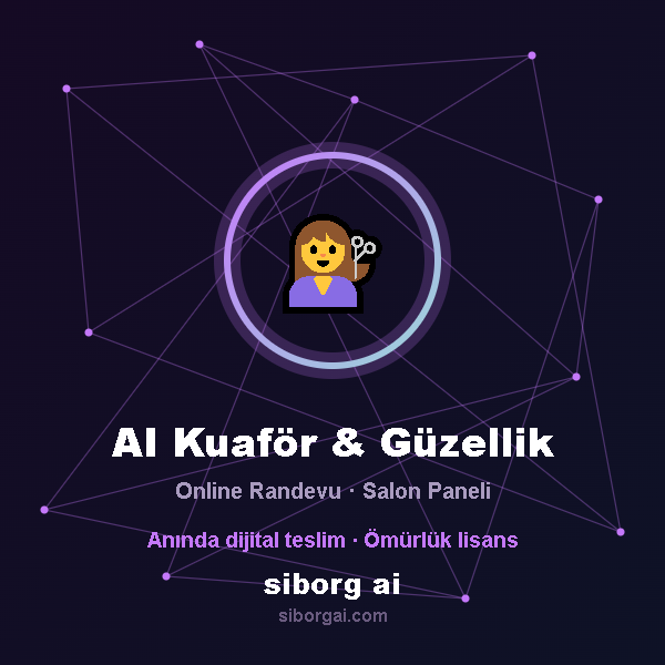 AI Kuaför & Güzellik Randevu